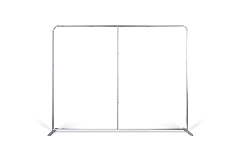 Zipper Wall gerade 400 x 230 cm inkl. Sublimationsdruck